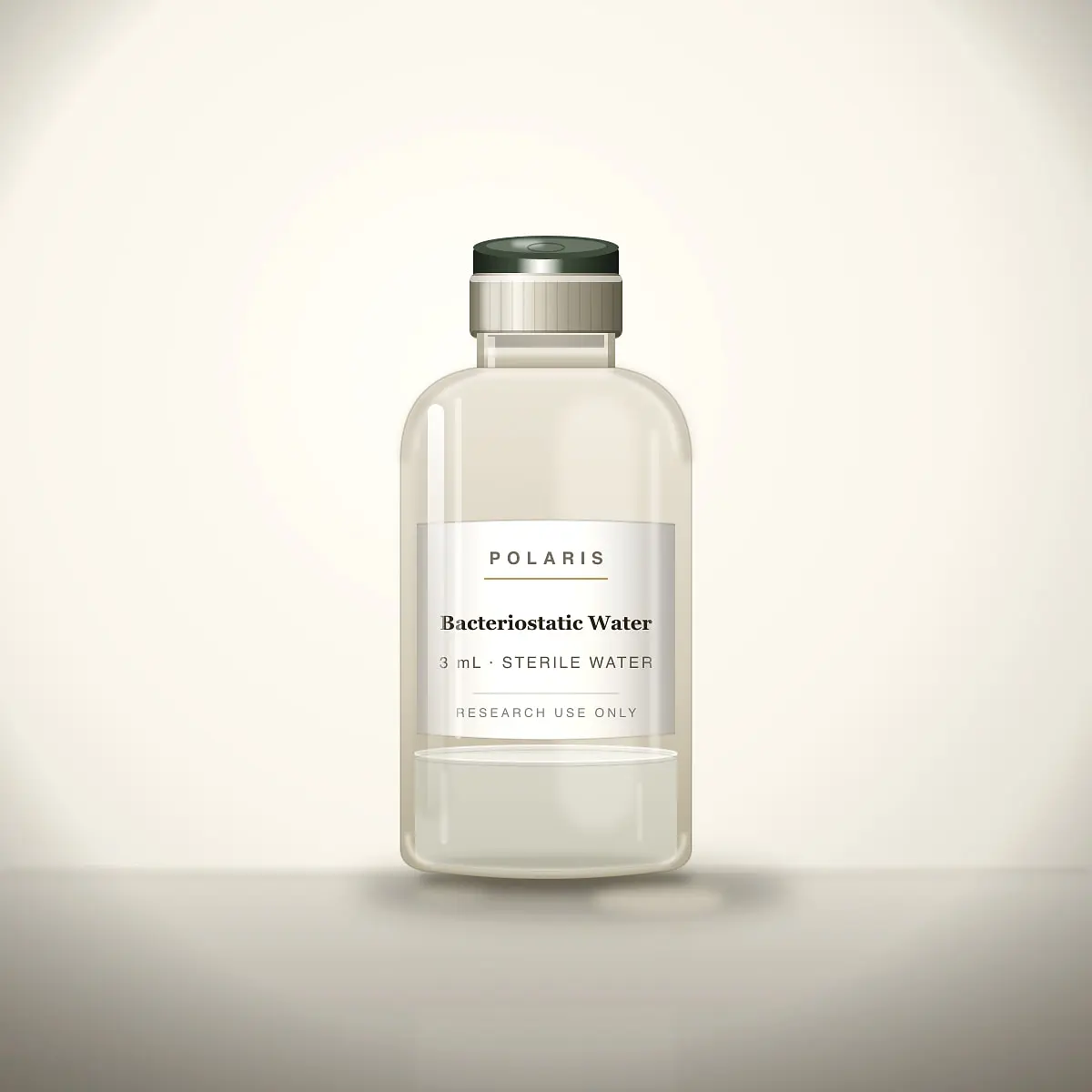 Bacteriostatic Water 3mL vial · Polaris Research