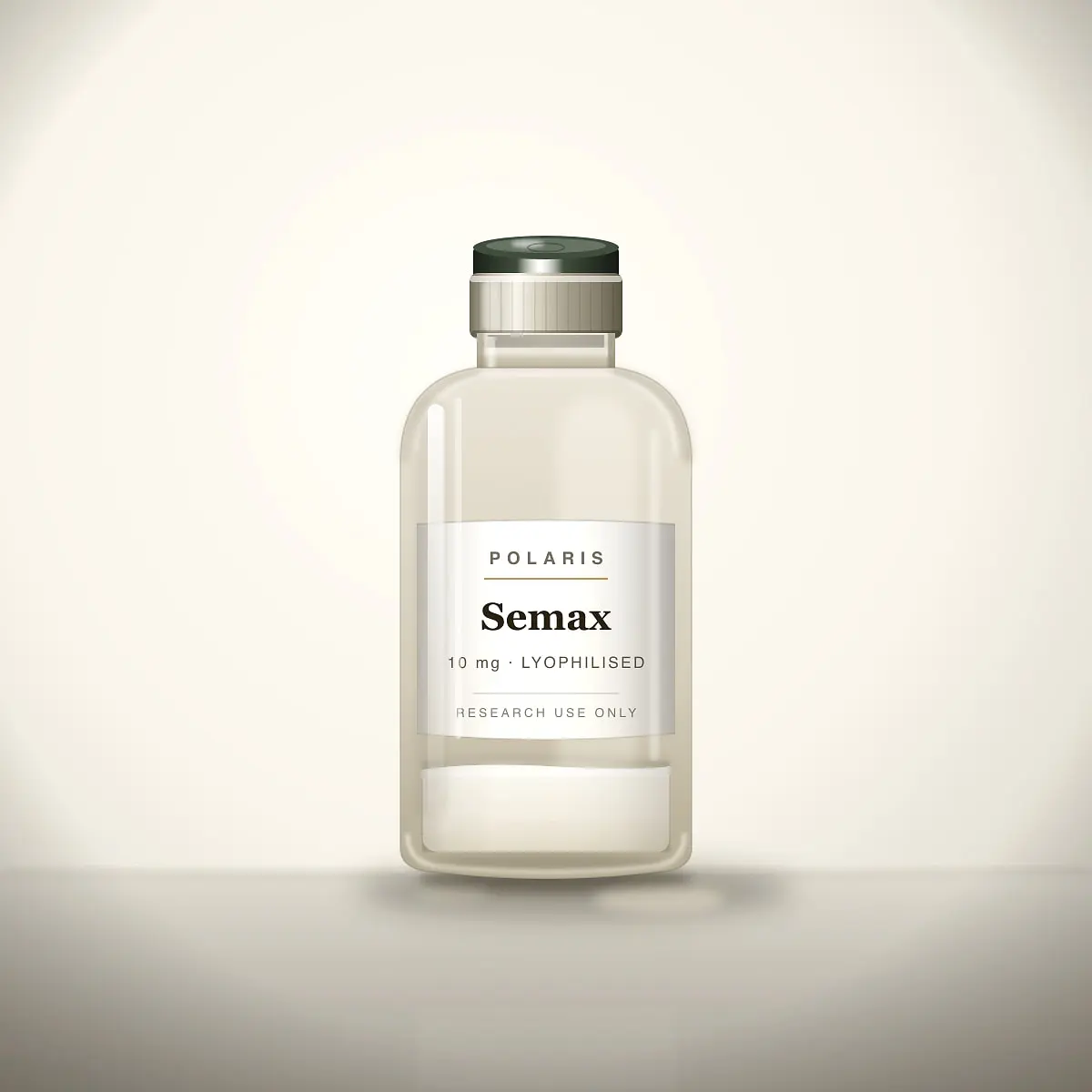 Semax 10mg research peptide vial · Polaris Research