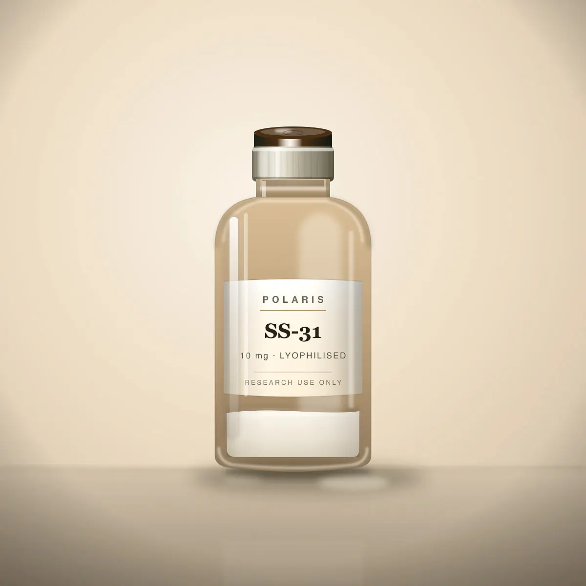 SS-31 10mg research peptide vial · Polaris Research